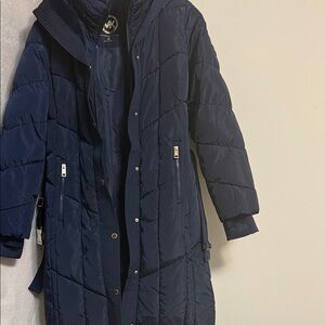 Brand New Michael Kors navy Puffer Coat